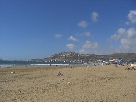 ...Strand von Agadir...